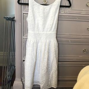 Lace White Dress - Great For Graduation
